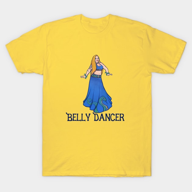 Belly dancer T-Shirt by bubbsnugg